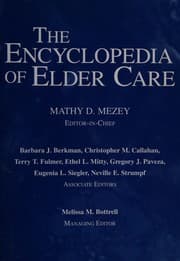 Tapa de The encyclopedia of elder care