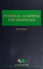 Tapa de Internal auditing for hospitals