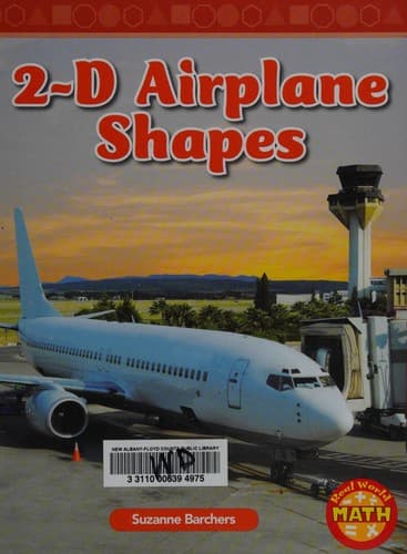 Tapa de 2-D airplane shapes