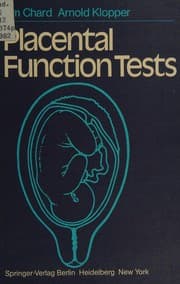 Tapa de Placental function tests