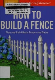 Tapa de How to build a fence