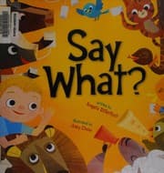 Tapa de Say what?