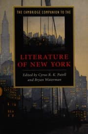 Tapa de The Cambridge companion to the literature of New York