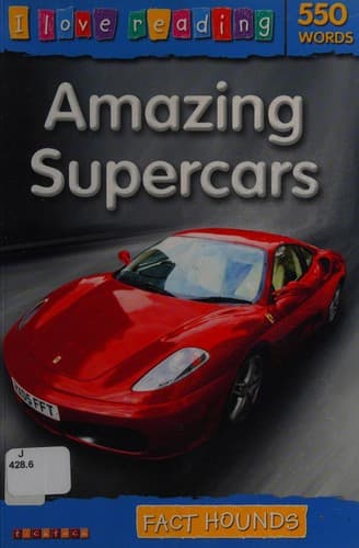 Tapa de Amazing supercars