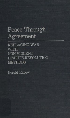 Tapa de Peace through agreement