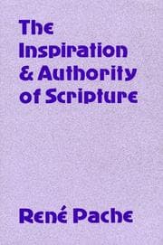 Tapa de The Inspiration and Authority of Scripture