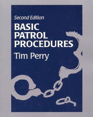 Tapa de Basic patrol procedures
