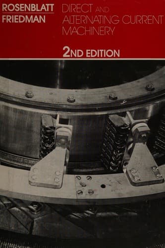 Tapa de Direct and alternating current machinery