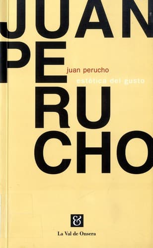 Tapa de Estética del gusto