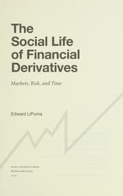 Tapa de The social life of financial derivatives