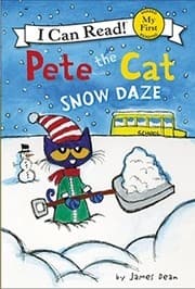 Tapa de Pete the Cat. Snow daze