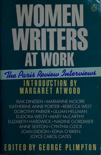Tapa de Women Writers at Work