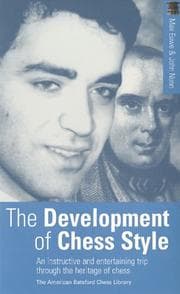 Tapa de The Development of Chess Style