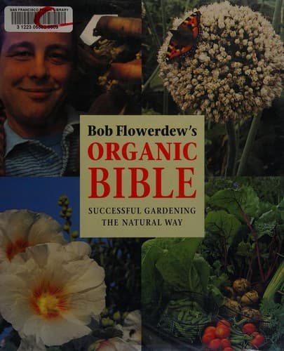 Tapa de Bob Flowerdew's organic bible