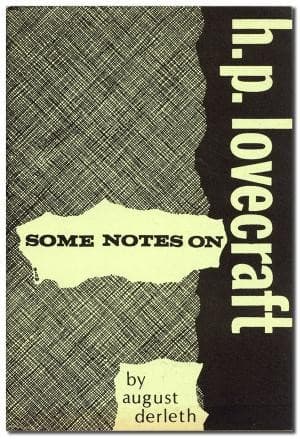 Tapa de Some notes on H.P. Lovecraft