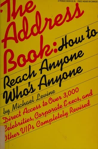 Tapa de Address Book