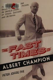 Tapa de The fast times of Albert Champion