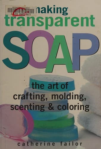 Tapa de Making transparent soap