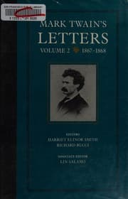 Tapa de Mark Twain's Letters. Volume 2