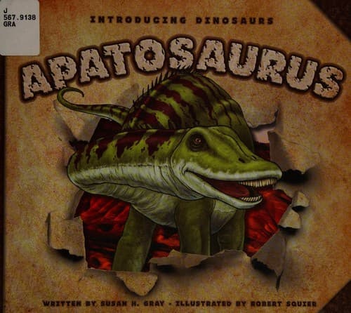 Tapa de Apatosaurus