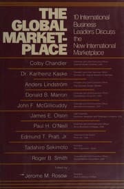 Tapa de The Global marketplace