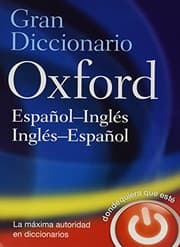 Tapa de Gran Diccionario Oxford