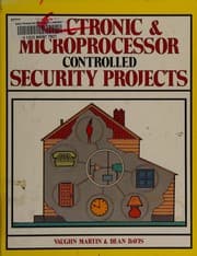 Tapa de Electronic & microprocessor controlled security projects