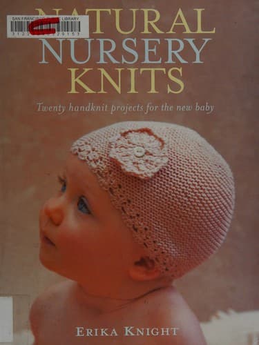 Tapa de Natural nursery knits