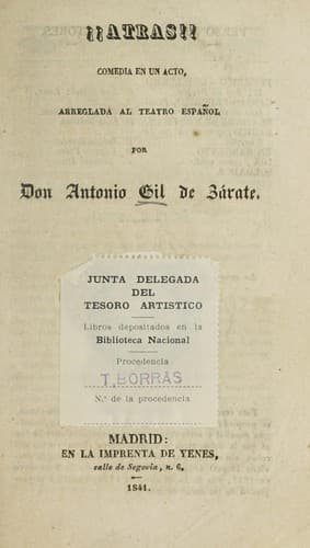 Tapa de ¡¡Atras!!