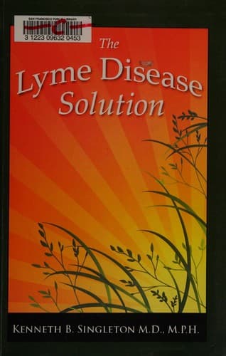 Tapa de The Lyme disease solution