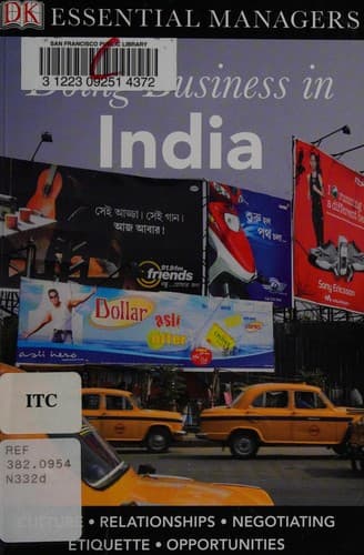 Tapa de Doing Business in India