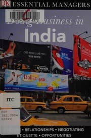 Tapa de Doing Business in India