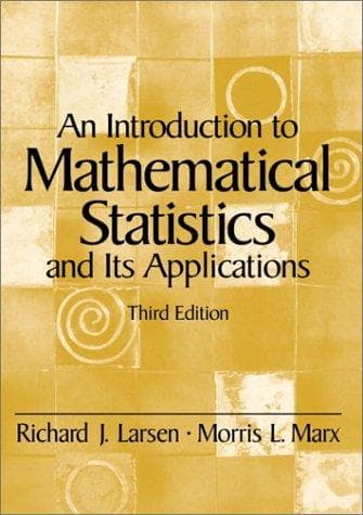 Tapa de An Introduction to Mathematical Statistics and Its Applications (3rd Edition)