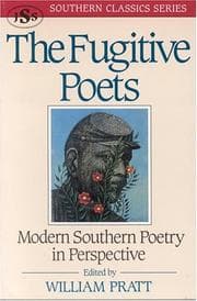 Tapa de The Fugitive poets