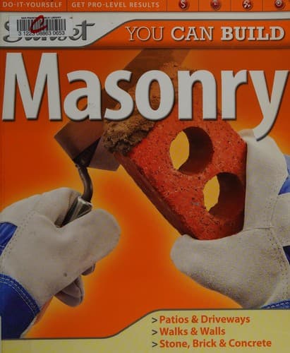 Tapa de You can build masonry