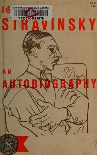 Tapa de Igor Stravinsky