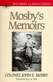 Tapa de Mosby's Memoirs (Southern Classics)