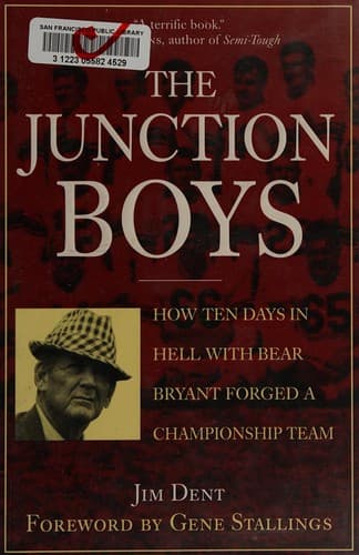 Tapa de The Junction boys