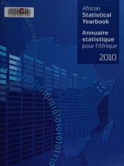 Tapa de African Statistical Yearbook 2010
