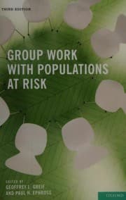 Tapa de Group work with populations at risk