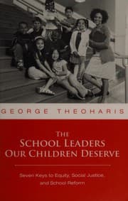 Tapa de The school leaders our children deserve