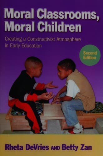 Tapa de Moral classrooms, moral children