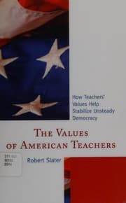 Tapa de The values of American teachers