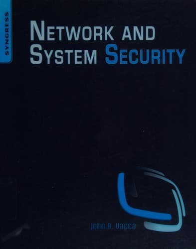 Tapa de Network and system security