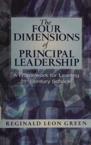Tapa de The four dimensions of principal leadership
