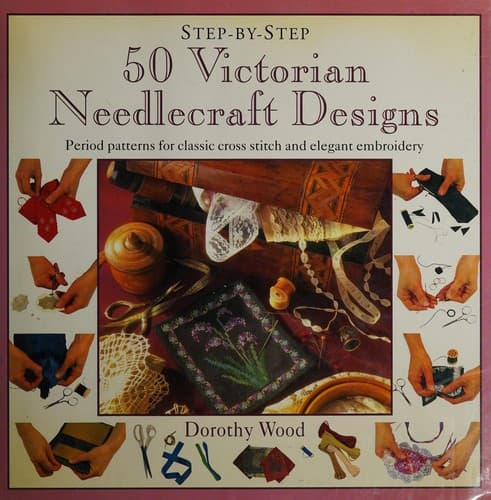 Tapa de 50 Victorian Needlecraft Designs