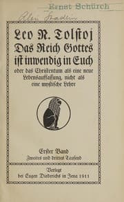Tapa de DAS REICH GOTTES IST INWENDING IN EUCH