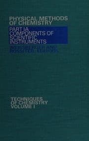 Tapa de Physical methods of chemistry