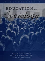 Tapa de Education and sociology