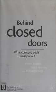 Tapa de Behind closed doors